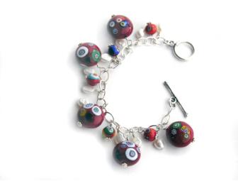 Straight from Italy Mille Fiori Jewelry Set in HOT Summer Colors!