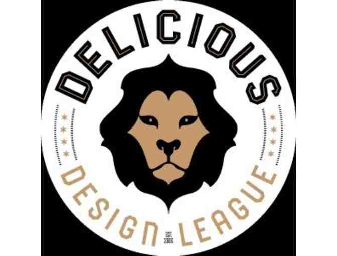 'Chicago Bronze Lion' Print By Delicious Design League