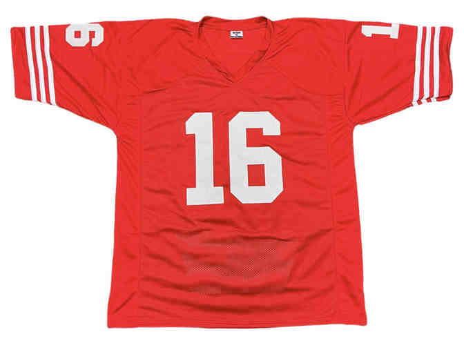 Enjoy Hall of Famer Joe Montana Signed Jersey with COA