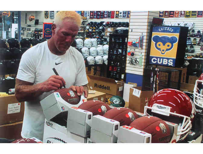 Enjoy Brett Favre Signed Official NFL 'The Duke' Game Ball Football (Radtke COA)