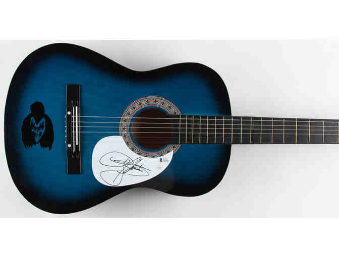 Enjoy Gene Simmons Signed Full-Size Acoustic Guitar (JSA COA & Beckett Hologram)