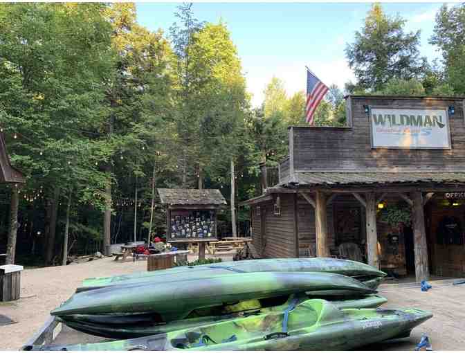 Enjoy 4 nights Wild Man's Adventure Yurt + Rafting Experience