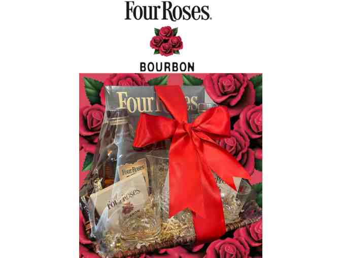 Four Roses Bourbon Basket - Photo 1