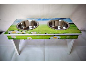 Large Dog Feeding Station by Michael Atella