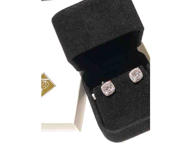 Tracy Allen Fine Jewelry - CZ Cushion Earrings