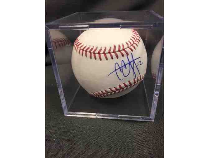 Baseball autographed by famed NY Yankee, CC Sabathia!