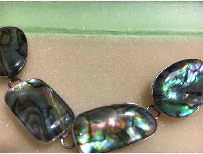 Silver and Abalone Shell Bracelet from Coldwater Creek
