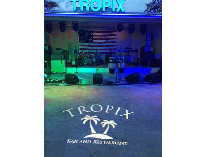 $50 Gift Card to Tropix on the Mile - the Hottest Spot on the Nautical Mile - Freeport, LI