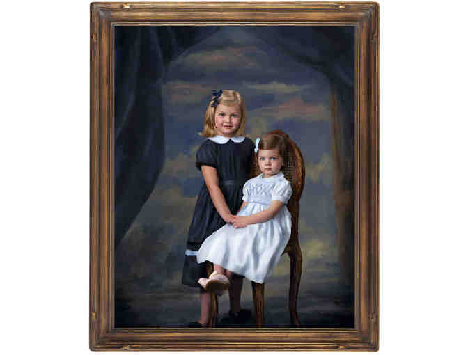 A Studio Session and an 11' x 14' 'Le Petite' Wall Portrait of Your Child(ren)