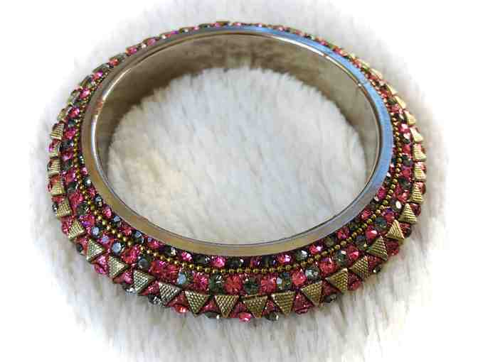 Pascal Bangle with Crystals