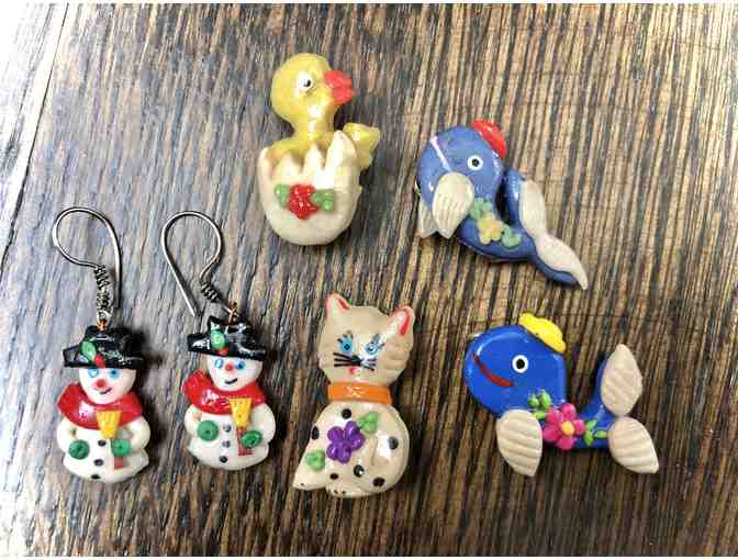 Salt Dough Jewelry from Mexico