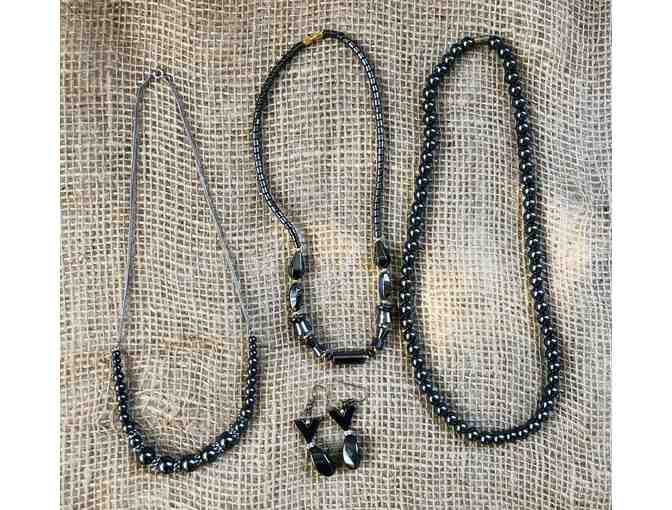 Stunning 4 Hematite Pieces