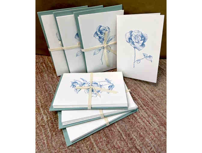 Original Illustrated Note Cards by Sharon Matas - Photo 1