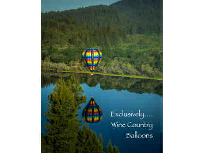 Wine Country Hot Air Balloon Ride for 2!
