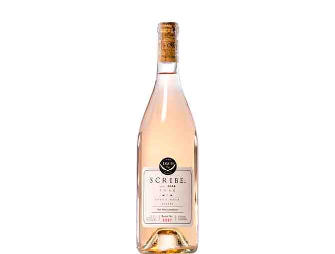 1 bottle of 2022 and 2 bottles of 2023 Estate Rose of Pinot Noir - Scribe Winery