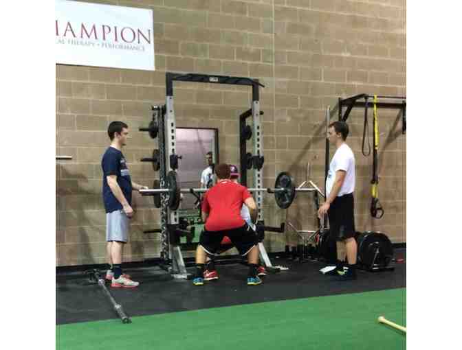 Champion PT and Performance - Sports Performance Training (6 Weeks)