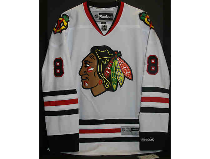 Chicago Blackhawks Jersey signed by #8 Nick Leddy