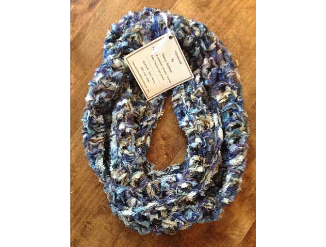 Multi colored Infinity Scarf by Nancy Gallman, FACS teacher at EPHS