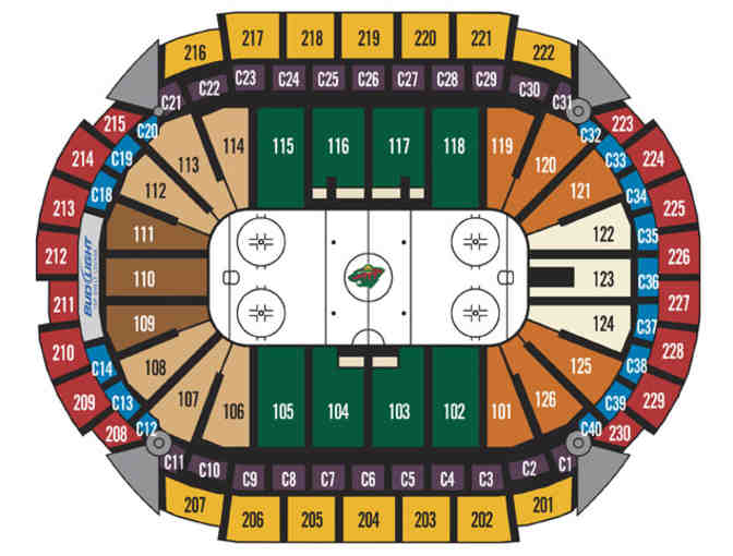 Four (4) tickets for MN Wild vs Nashville - Sun, Apr 13, 2014 at 7 pm (CDD)