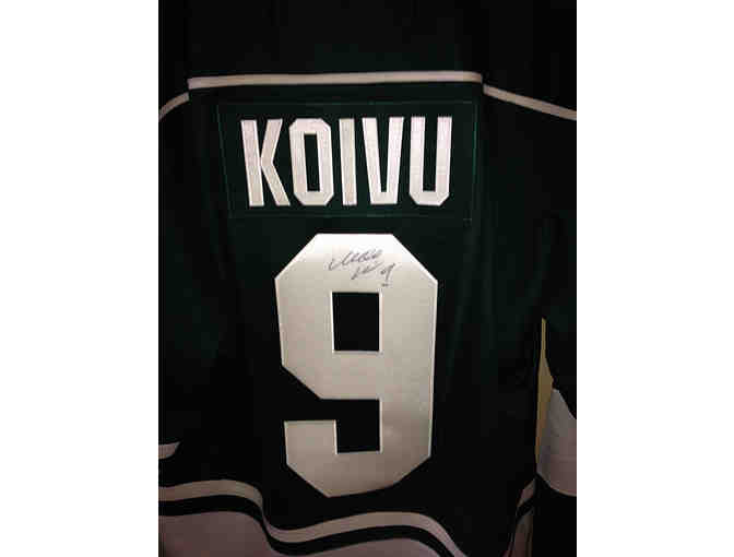 MN Wild Jersey signed by #9 Mikko Koivu (Captain)