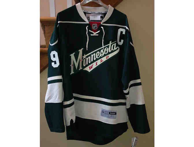 MN Wild Jersey signed by #9 Mikko Koivu (Captain)