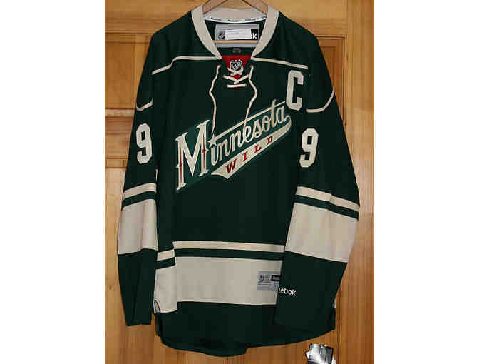 MN Wild Jersey signed by #9 Mikko Koivu (Captain)