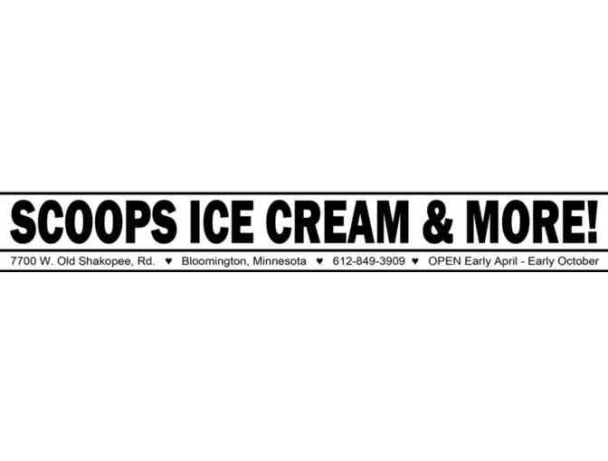 Scoops Ice Cream - (2) $5 Gift Certificates