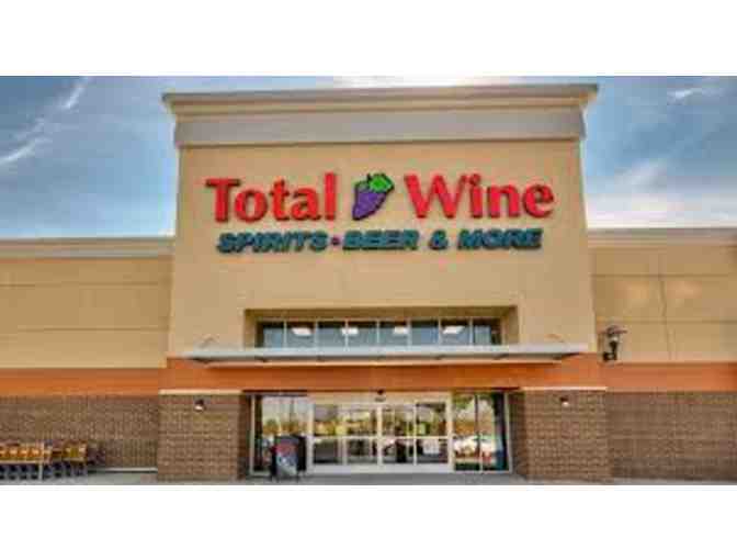 Total Wine -Private wine class for up to 20 people in the store's classroom ($500 value)