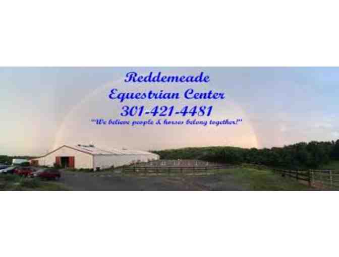 Reddemeade Equestrian Center - 1 month (4 sessions) horse riding lessons $295 value