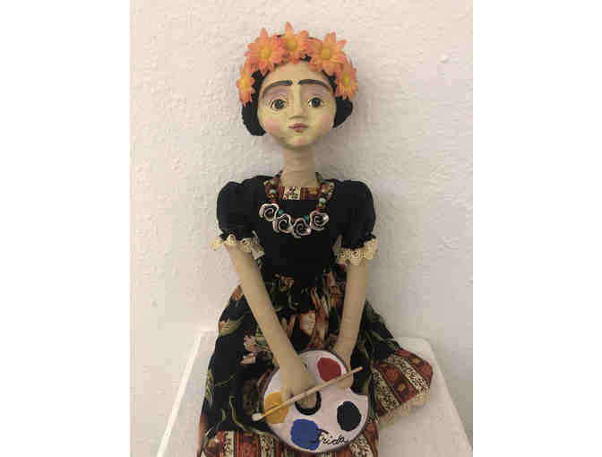 Frida Kahlo doll by Olive Rose 33'