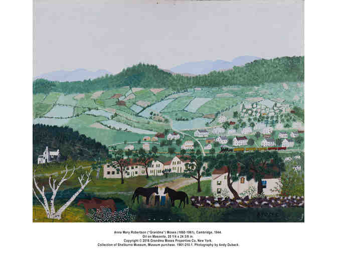 Private Tour of Grandma Moses Exhibition by Director Tom Denenberg at Shelburne Museum