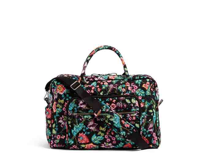 Vera Bradley - Vines Floral Iconic Weekender Bag and Iconic Shoulder Bag