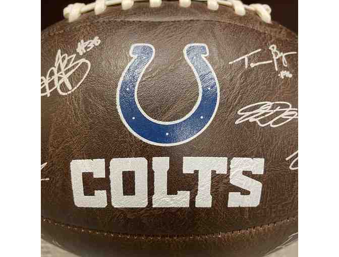 Indianapolis Colts Autographed Football - Photo 2