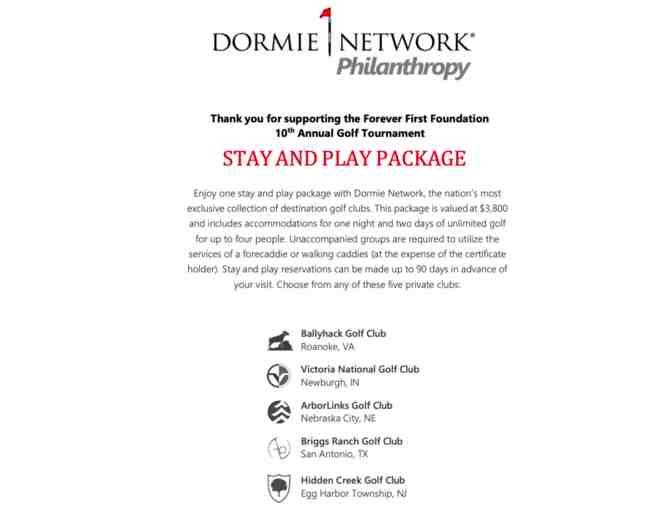 DORMIE NETWORK STAY AND PLAY PACKAGE - Photo 1