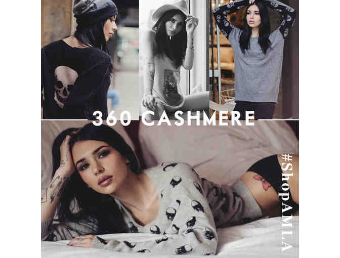360 Cashmere-Nimbus Cashmere Rib Sweater - Small