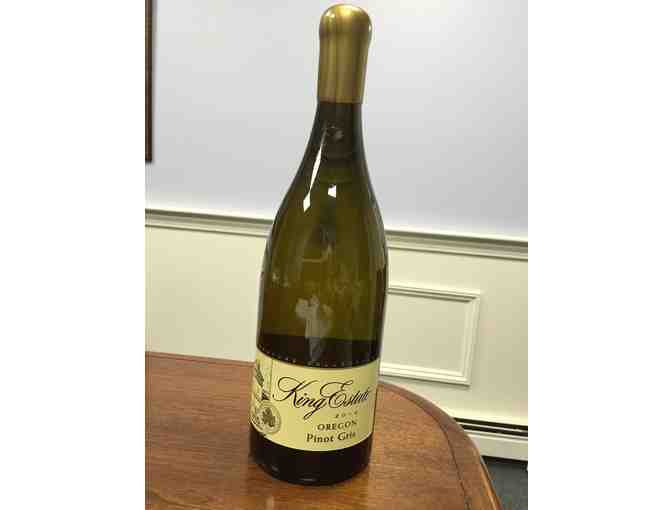 3 Ltr. Bottle of King Estate 2013 Pinot Gris