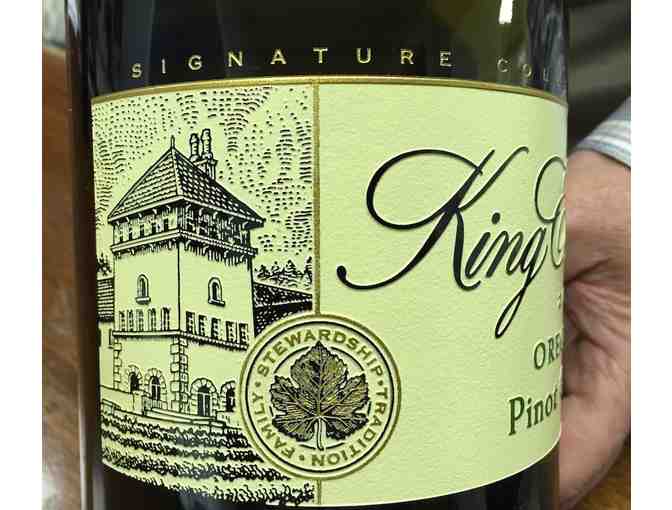 3 Ltr. Bottle of King Estate 2013 Pinot Gris