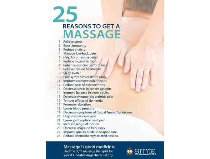 Gift Certificate for a 90 minute Massage Treatment