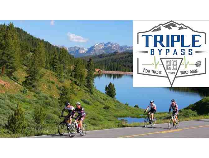 Two entries to the Triple Bypass Bicycle Ride