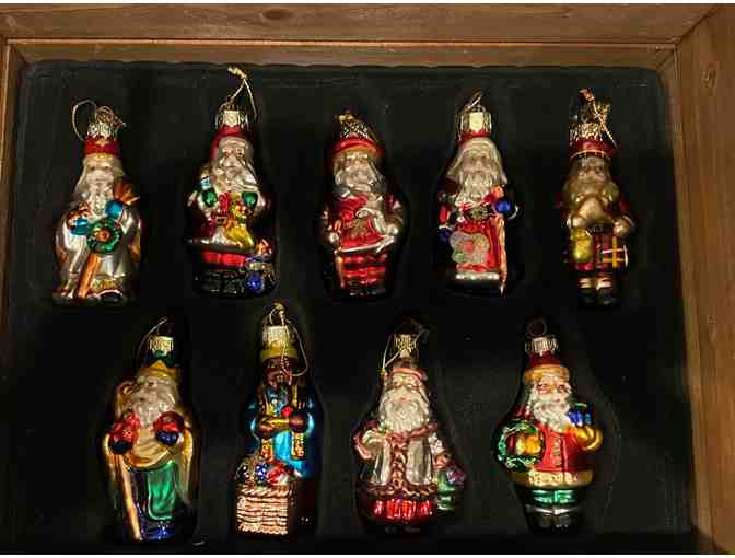 Thomas Pacconi Around the World Santa ornaments 2002