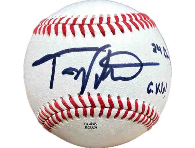 Autographed Tony Vitello Baseball