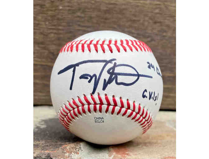 Autographed Tony Vitello Baseball