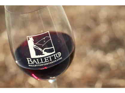 Balletto Vineyards: Bottle Russian River Pinot Noir + Tasting for 4