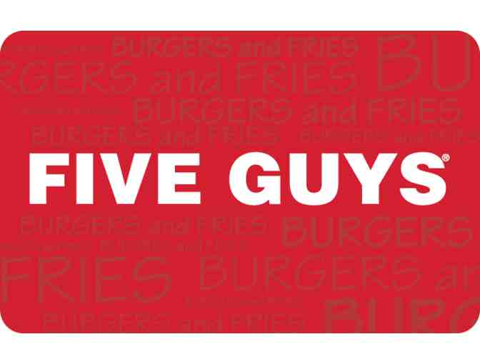 Five Guys: $25 Gift Card - Photo 1