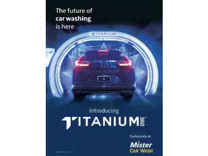 Mister Car Wash: Four Titanium Exterior Wash Passes