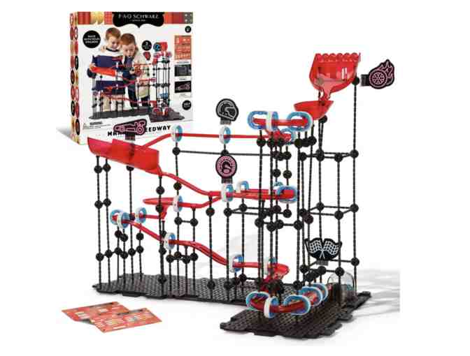 FAO Schwarz Marble Speedway Gravity Race Build Set