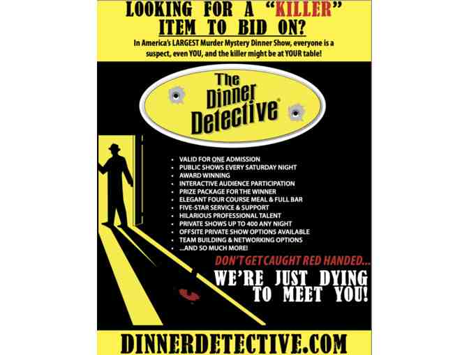 The Dinner Detective: One General Admission (2 or 2)