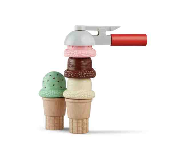 Melissa and Doug: Scoop and Stack Ice Cream Cone Magnetic Play Set