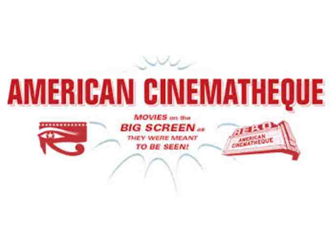 American Cinematheque 4 passes #1