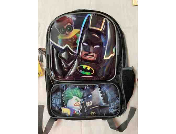 DC Comics- Lego Batman Backpack and Lunch Box